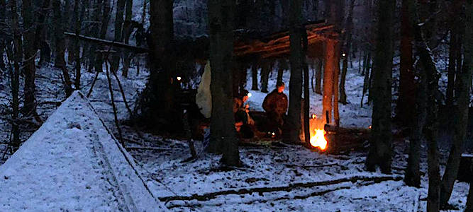 Bushcraft Wesertal - Naturbild
