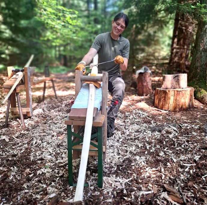 Bushcraft Wesertal - Kurs Bogenbau