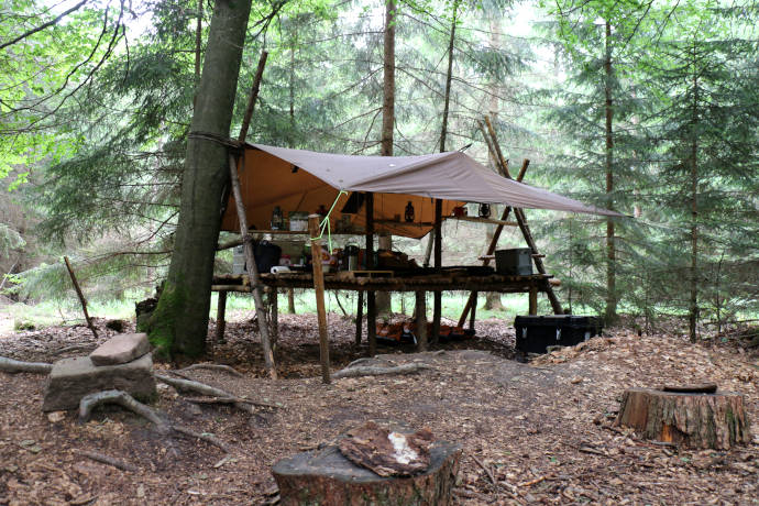 Bushcraft Wesertal - Impressionen