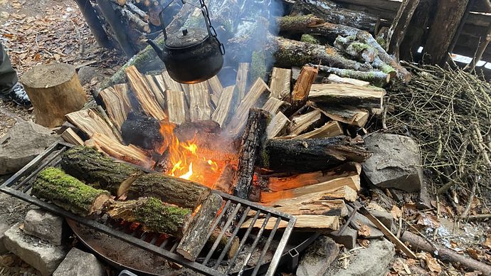Bushcraft Wesertal - Impressionen