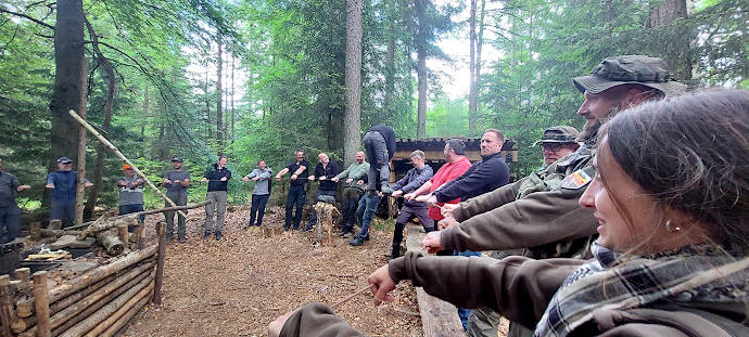 Bushcraft Wesertal - Impressionen