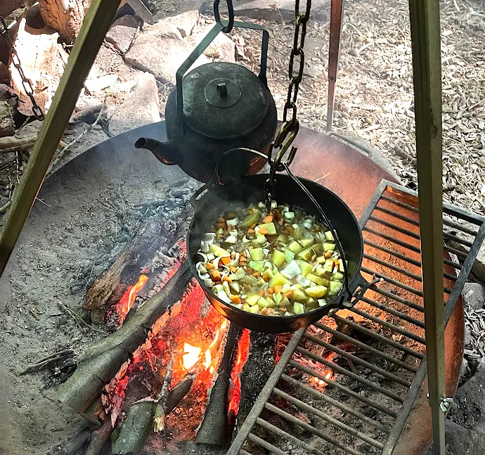 Bushcraft Wesertal - Kurs Outdoor-K�che