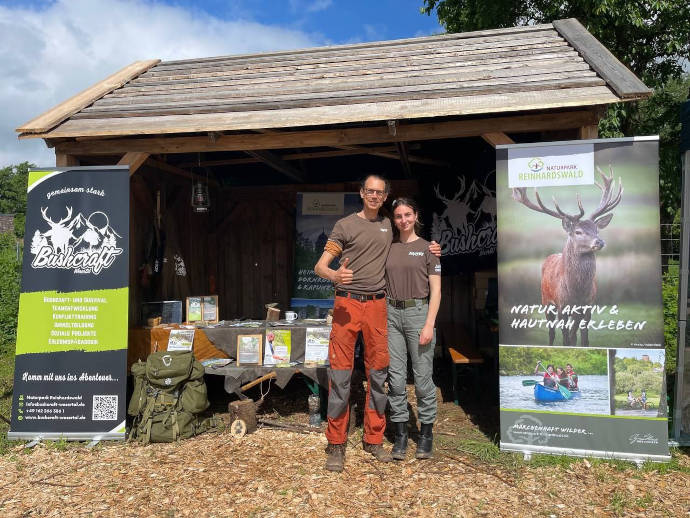 Bushcraft Wesertal - Impressionen Hessentag 2024