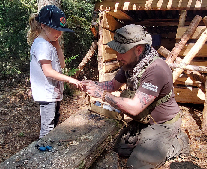 Bushcraft Wesertal - Respektvolles du