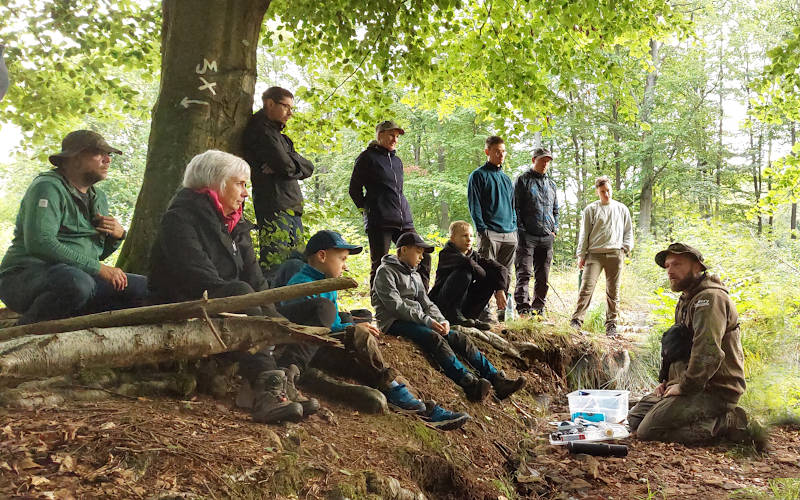 Bushcraft Wesertal - 2022 - Survivaleinweisung im Wald